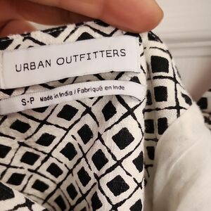 Urban Outfitters Black and White Jumpsuit